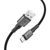 Tech-Protect Ultraboost DNA Καλώδιο USB-A / USB-C 15W/3A 100 cm, Iron Grey