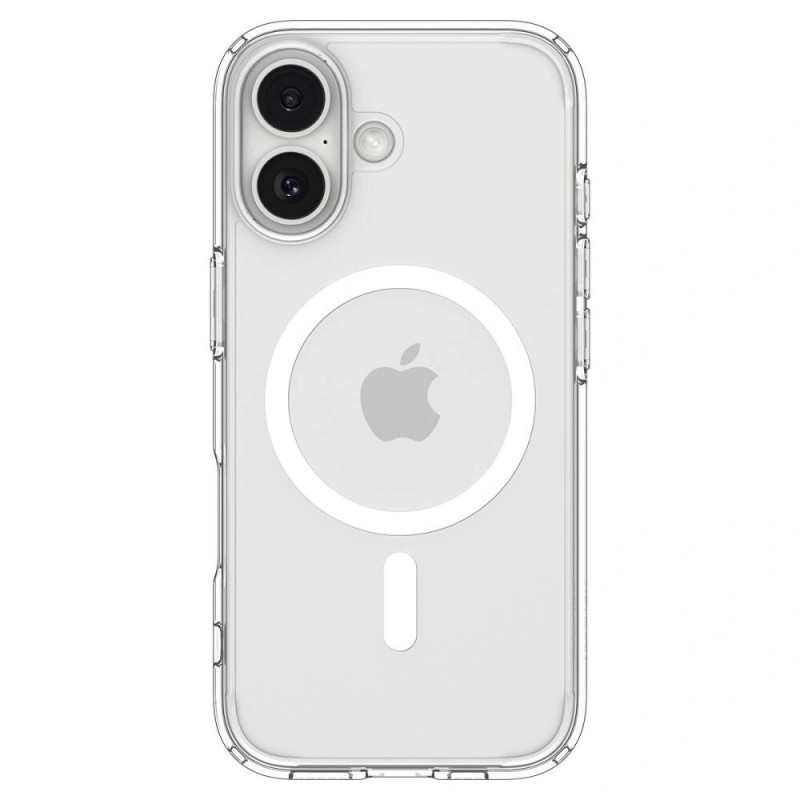 Θήκη Spigen Ultra Hybrid Mag MagSafe ACS10380 για Apple iPhone 17, Διάφανη/Λευκή