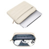 Θήκη για laptop 13-14" Tech-Protect Puffy με τσαντάκι αξεσουάρ, Sand