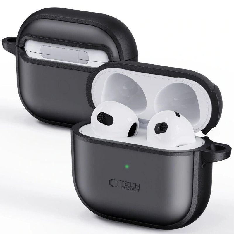 Θήκη Tech-Protect Magmat για Apple AirPods 4, μαύρο ματ