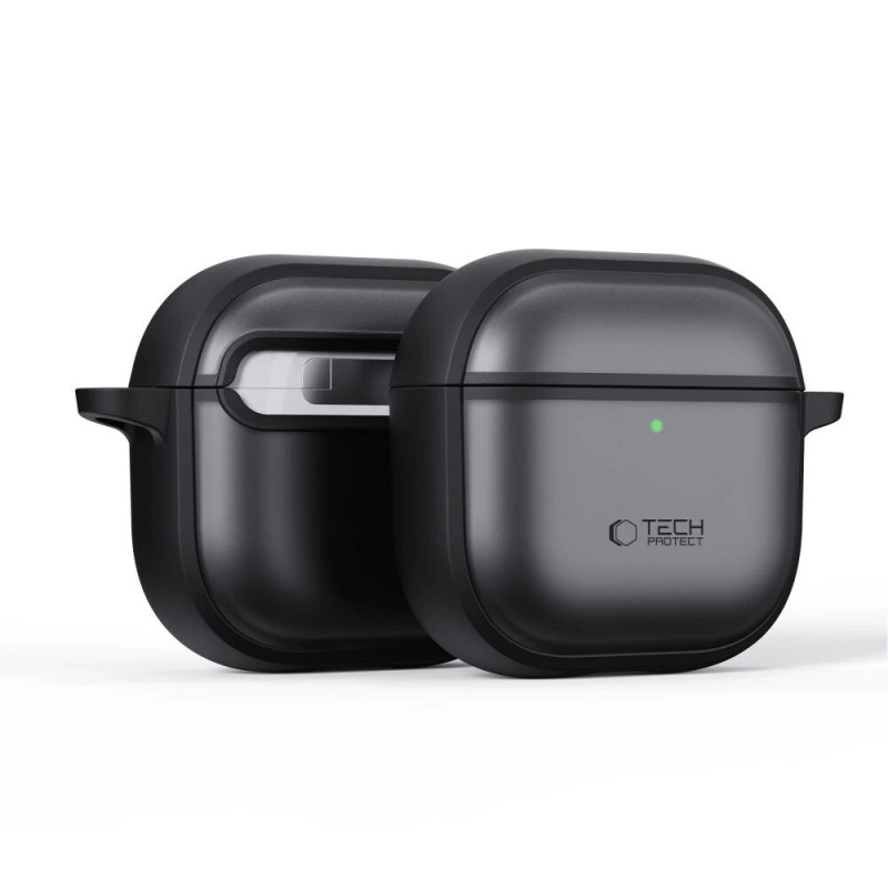 Θήκη Tech-Protect Magmat για Apple AirPods 4, μαύρο ματ