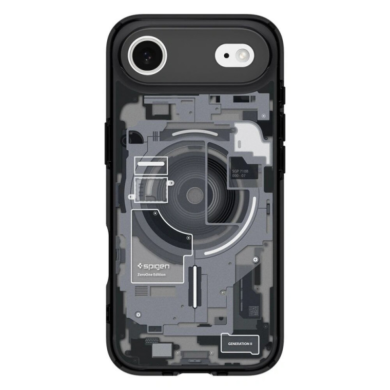 Θήκη Spigen Ultra Hybrid Mag MagSafe ACS10320 για Apple iPhone Air, Zero One Black