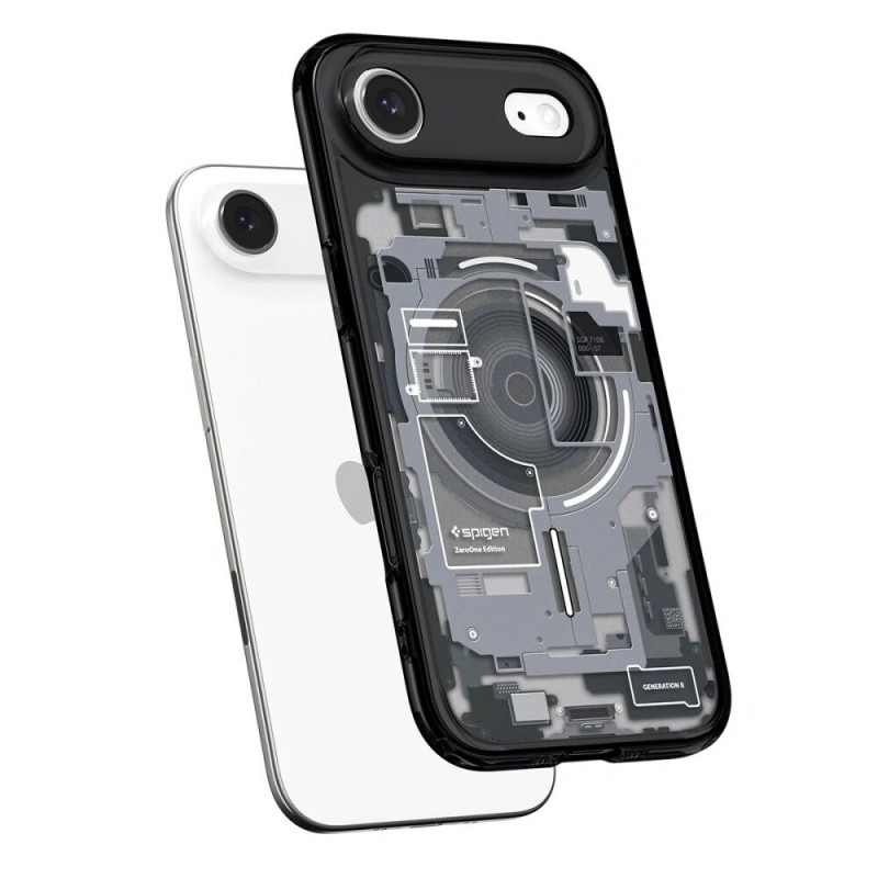 Θήκη Spigen Ultra Hybrid Mag MagSafe ACS10320 για Apple iPhone Air, Zero One Black