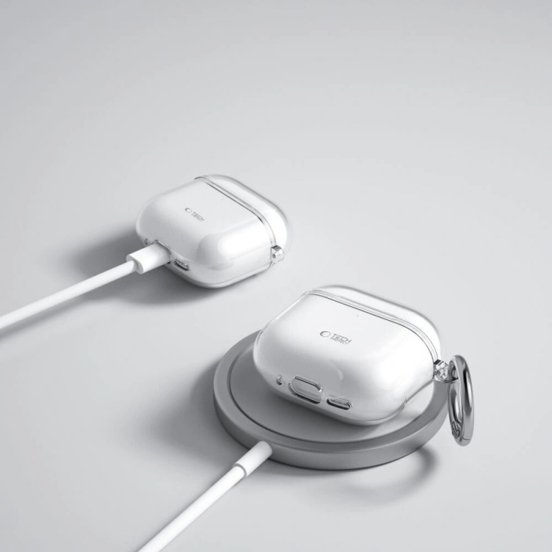 Θήκη Tech-Protect Flexair για Apple AirPods 4, Διάφανη