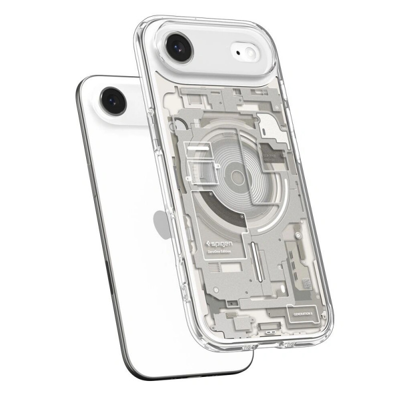 Θήκη Spigen Ultra Hybrid Mag MagSafe ACS10319 για Apple iPhone Air, Zero One Natural Titanium