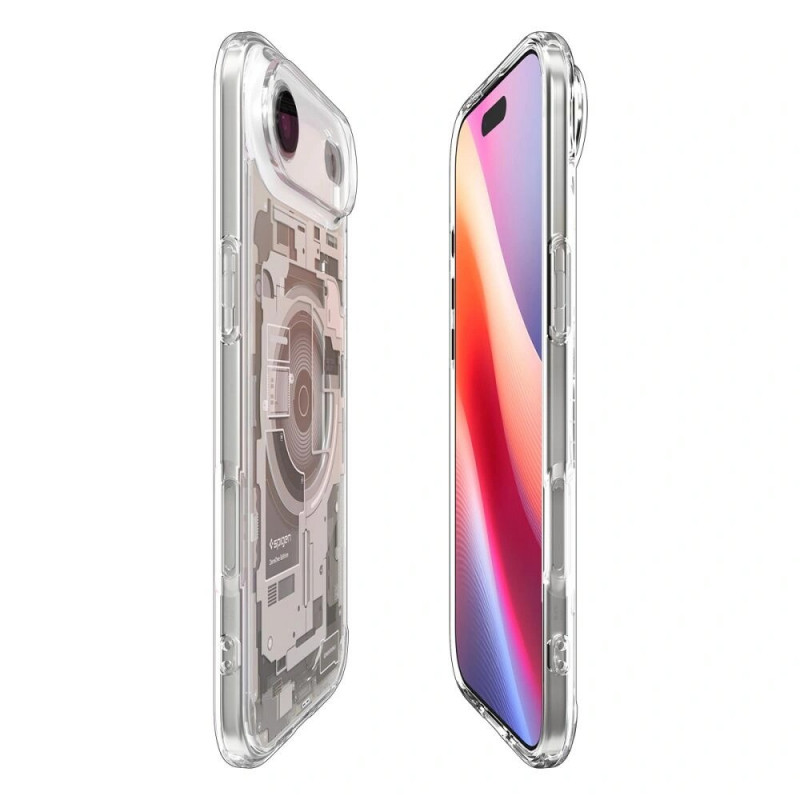 Θήκη Spigen Ultra Hybrid Mag MagSafe ACS10319 για Apple iPhone Air, Zero One Natural Titanium