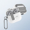 Θήκη Tech-Protect Slim Hook για Apple AirPods 4, Λευκή