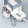 Θήκη Tech-Protect Slim Hook για Apple AirPods 4, Λευκή