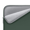 Θήκη για φορητό υπολογιστή Tech-Protect NeoSlim 15-16" με τσαντάκι αξεσουάρ, Midnight Green