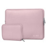 Θήκη για φορητό υπολογιστή Tech-Protect NeoSlim 15-16" με τσαντάκι αξεσουάρ, Dusty Rose
