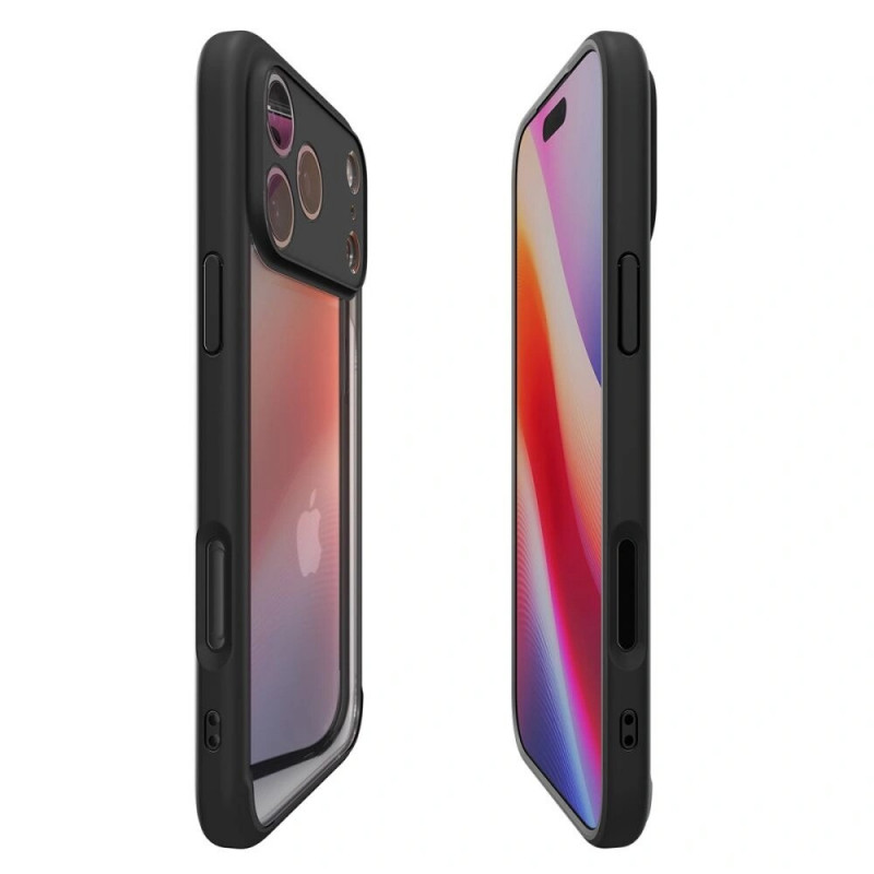 Θήκη Spigen Ultra Hybrid για Apple iPhone 17 Pro Max, μαύρο ματ
