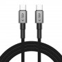Tech-Protect Καλώδιο Ultraboost DNA USB-C / USB-C PD100W/5A 200 cm, Iron Grey