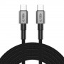 Tech-Protect Ultraboost DNA Καλώδιο USB-C / USB-C PD100W/5A 300 cm, Iron Grey