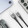 Tech-Protect Καλώδιο Ultraboost DNA USB-A / Lightning 15W/2.4A 100 cm, Iron Grey