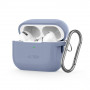 Θήκη Tech-Protect Silicone Hook με καραμπίνερ για Apple AirPods Pro 1 / 2, γαλάζιο