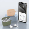 Θήκη Tech-Protect Silicone Hook με καραμπίνερ για Apple AirPods Pro 1 / 2, γαλάζιο