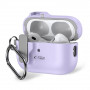 Θήκη Tech-Protect Slim Hook με καραμπίνερ για Apple AirPods Pro 1 / 2, λεβάντα