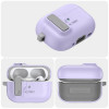 Θήκη Tech-Protect Slim Hook με καραμπίνερ για Apple AirPods Pro 1 / 2, λεβάντα