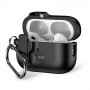 Θήκη Tech-Protect Slim Hook με καραμπίνερ για Apple AirPods Pro 1 / 2, μαύρη