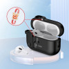 Θήκη Tech-Protect Slim Hook με καραμπίνερ για Apple AirPods Pro 1 / 2, μαύρη