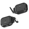 Θήκη Tech-Protect Rough Hook με καραμπίνερ για Apple AirPods Pro 1 / 2, μαύρη