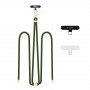 Tech-Protect C7S Rope Crossbody λουράκι τηλεφώνου, Hunter Green/gold