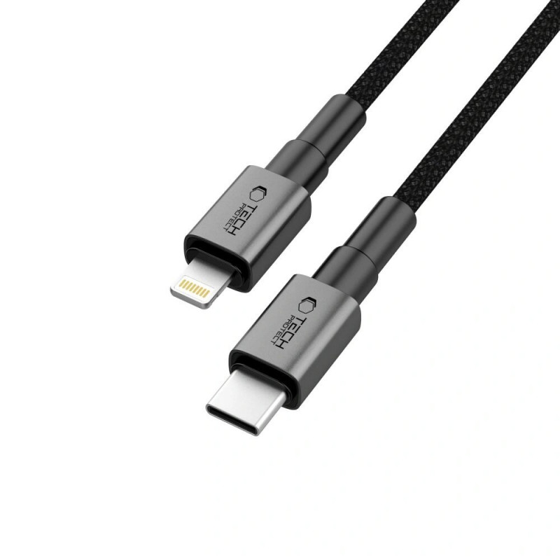 Καλώδιο Tech-Protect Ultraboost DNA USB-C / Lightning PD27W/3A 200 cm, Iron Grey