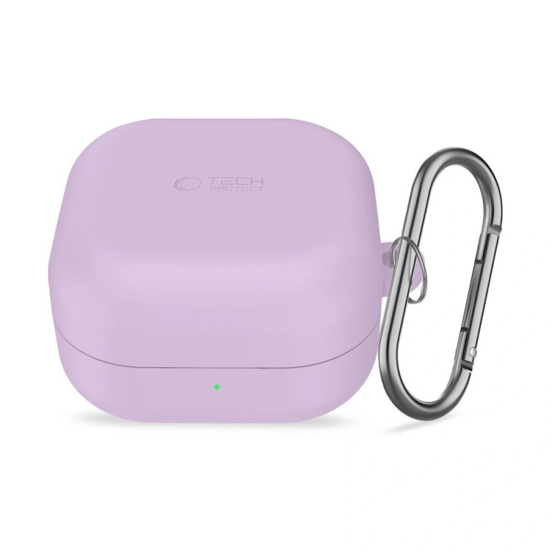 Θήκη Tech-Protect Silicone Hook για Samsung Galaxy Buds 4 / 4 Pro, Λεβάντα