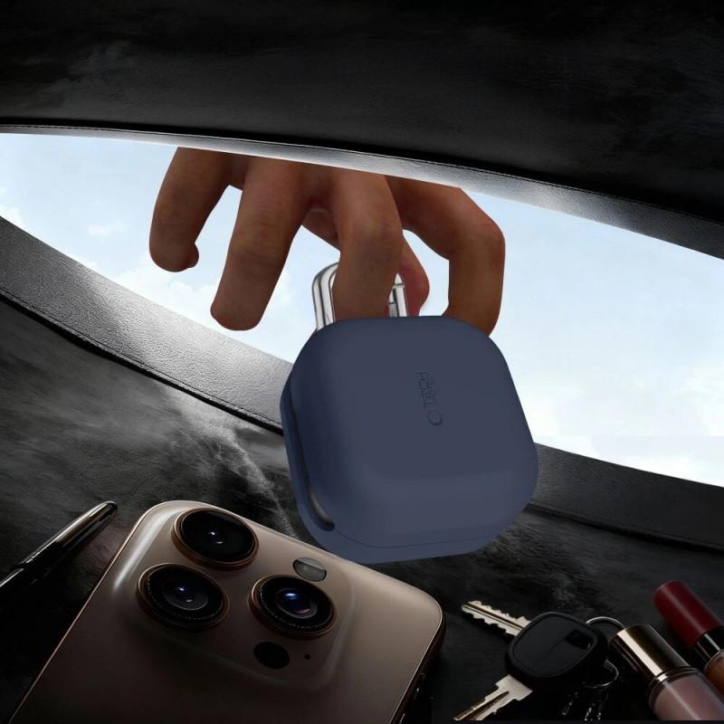 Θήκη Tech-Protect Silicone Hook για Samsung Galaxy Buds 4 / 4 Pro, Λεβάντα