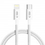 Tech-Protect Ultraboost Lite Καλώδιο USB-C / Lightning PD27W/3A 100 cm, Cool Grey