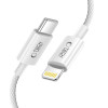 Tech-Protect Ultraboost Lite Καλώδιο USB-C / Lightning PD27W/3A 100 cm, Cool Grey
