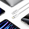 Tech-Protect Ultraboost Lite Καλώδιο USB-C / Lightning PD27W/3A 100 cm, Cool Grey
