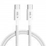 Tech-Protect Ultraboost Lite Καλώδιο USB-C / USB-C PD60W/3A 100 cm, Cool Grey