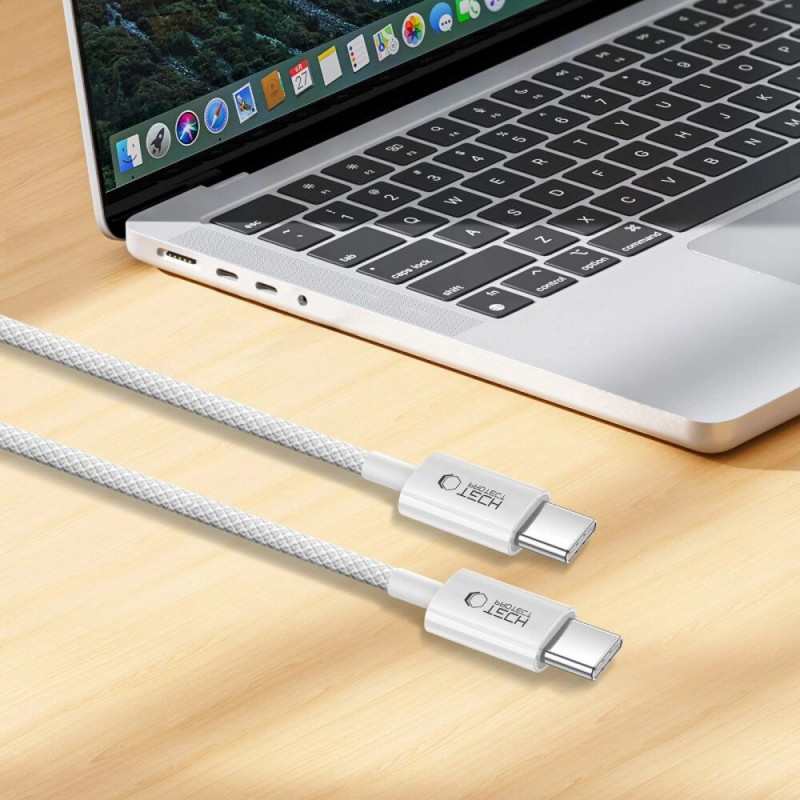 Tech-Protect Ultraboost Lite Καλώδιο USB-C / USB-C PD60W/3A 100 cm, Cool Grey