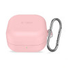 Θήκη Tech-Protect Silicone Hook από σιλικόνη για Samsung Galaxy Buds 4 / 4 Pro, ροζ Dusty Pink
