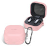 Θήκη Tech-Protect Silicone Hook από σιλικόνη για Samsung Galaxy Buds 4 / 4 Pro, ροζ Dusty Pink