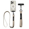 Tech-Protect C6S Rope Crossbody κορδόνι τηλεφώνου 2 σε 1, Cosmic Latte (μπεζ)