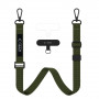 Tech-Protect C6S Rope Crossbody κορδόνι τηλεφώνου crossbody 2 σε 1, Cargo Khaki (λαδί)