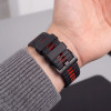 Tech-Protect Iconband Pro λουράκι ρολογιού για Garmin Fenix 5X / 5X Plus / 6X / 6X Pro / 7X / 8 / 8 Pro / 9 / 9 Pro (47 mm), μαύρο / κόκκινο