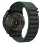 Tech-Protect Nylon Pro THP6034 λουράκι ρολογιού για Garmin Fenix 5X / 5X Plus / 6X / 6X Pro / 7X / 8 / 8 Pro / 9 / 9 Pro (51 mm), πράσινο / μαύρο