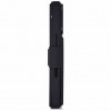 Θήκη πορτοφόλι Decoded Textured Silicone Detachable για Apple iPhone 18 Pro / iPhone 17 Pro, phantom black