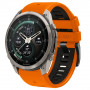 Tech-Protect Iconband Pro THP6048 λουράκι ρολογιού για Garmin Fenix 5X / 5X Plus / 6X / 6X Pro / 7X / 8 / 8 Pro / 9 / 9 Pro (47 mm), πορτοκαλί / μαύρο