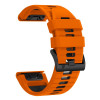 Tech-Protect Iconband Pro THP6048 λουράκι ρολογιού για Garmin Fenix 5X / 5X Plus / 6X / 6X Pro / 7X / 8 / 8 Pro / 9 / 9 Pro (47 mm), πορτοκαλί / μαύρο