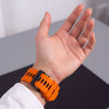 Tech-Protect Iconband Pro THP6048 λουράκι ρολογιού για Garmin Fenix 5X / 5X Plus / 6X / 6X Pro / 7X / 8 / 8 Pro / 9 / 9 Pro (47 mm), πορτοκαλί / μαύρο