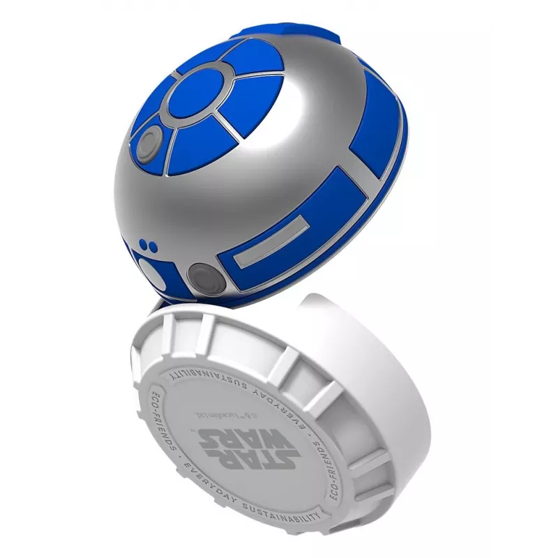 Θήκη Samsung Eco-Friends R2-D2T Cover GP-FPR510HOASW για Buds, Λευκή