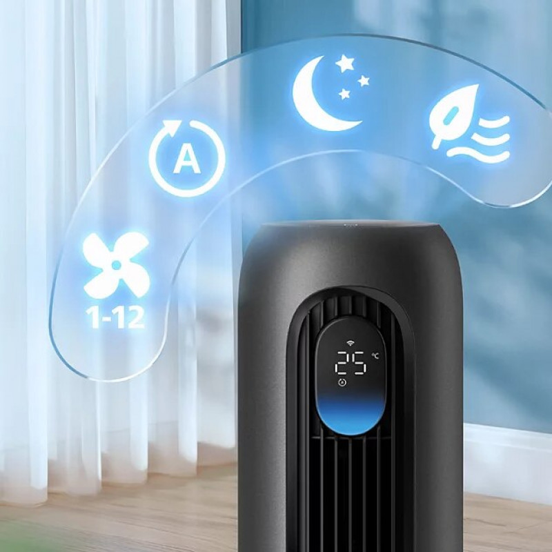 Ανεμιστήρας πύργος Philips 7000 Series CX7550/01, μαύρος