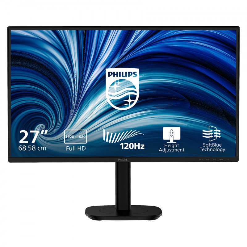 Οθόνη LED Philips 3000 Series 27B2N3200A/00 27 ιντσών, IPS, Full HD, μαύρη