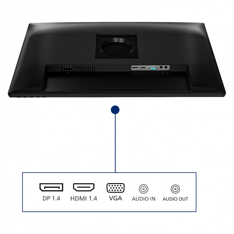Οθόνη LED Philips 3000 Series 27B2N3200A/00 27 ιντσών, IPS, Full HD, μαύρη
