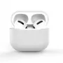Θήκη σιλικόνης Hurtel για AirPods 2 / AirPods 1, λευκή