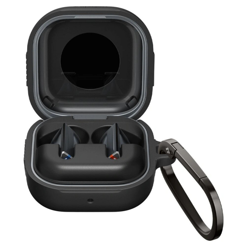 Θήκη Spigen Rugged Armor για Samsung Galaxy Buds 4 / 4 Pro, μαύρο ματ
